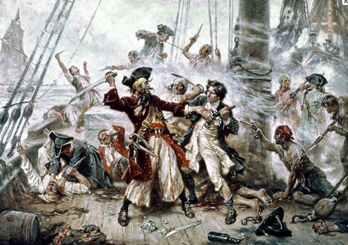 capture of blackbeard