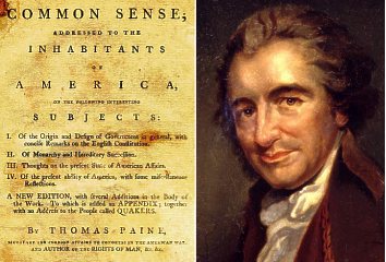 pamphlet written by thomas paine