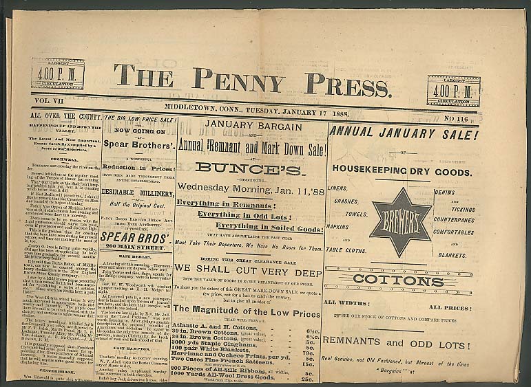 News For A Penny Comm455 History Of Journalism